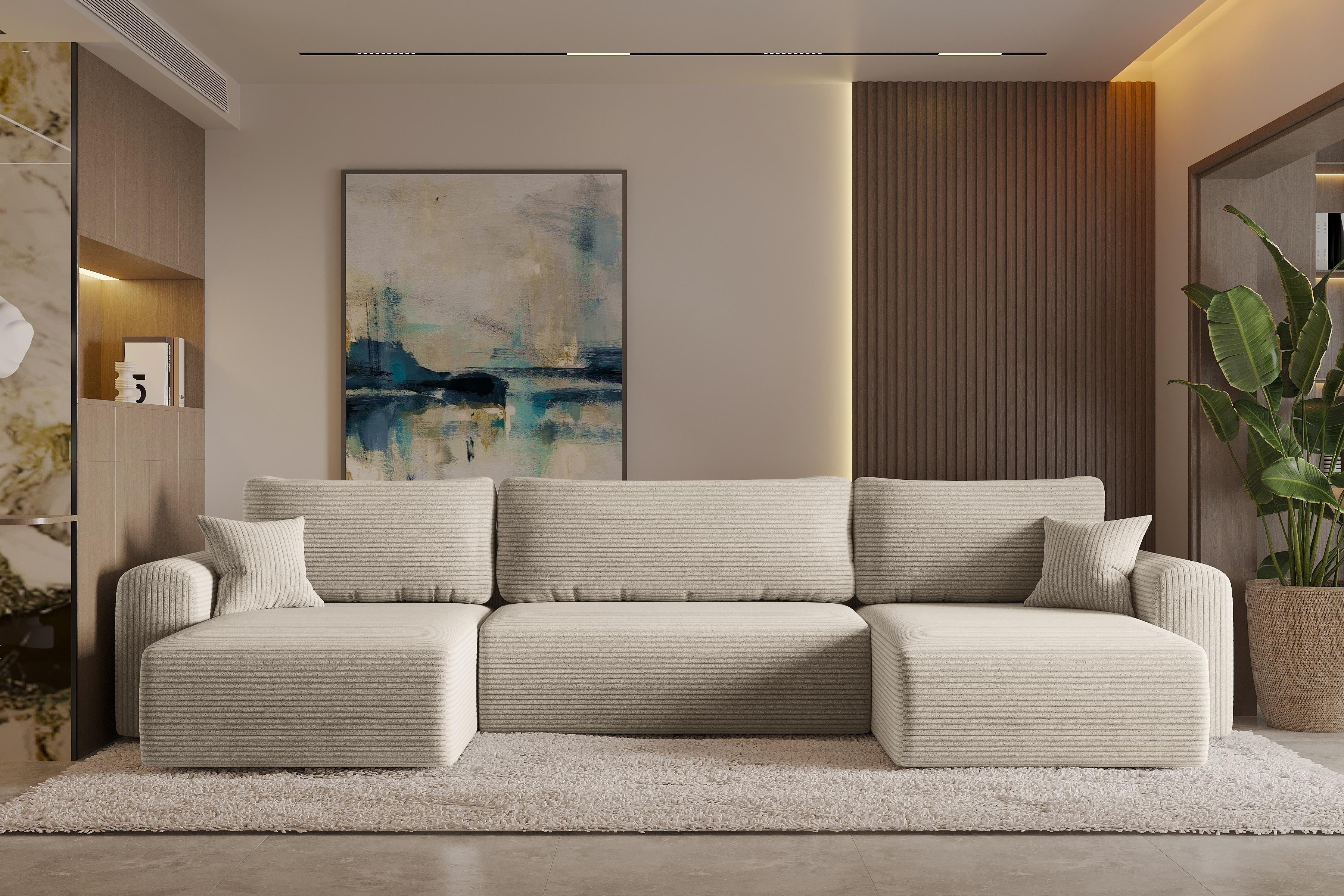 Capri U Ecksofa Poso 100.